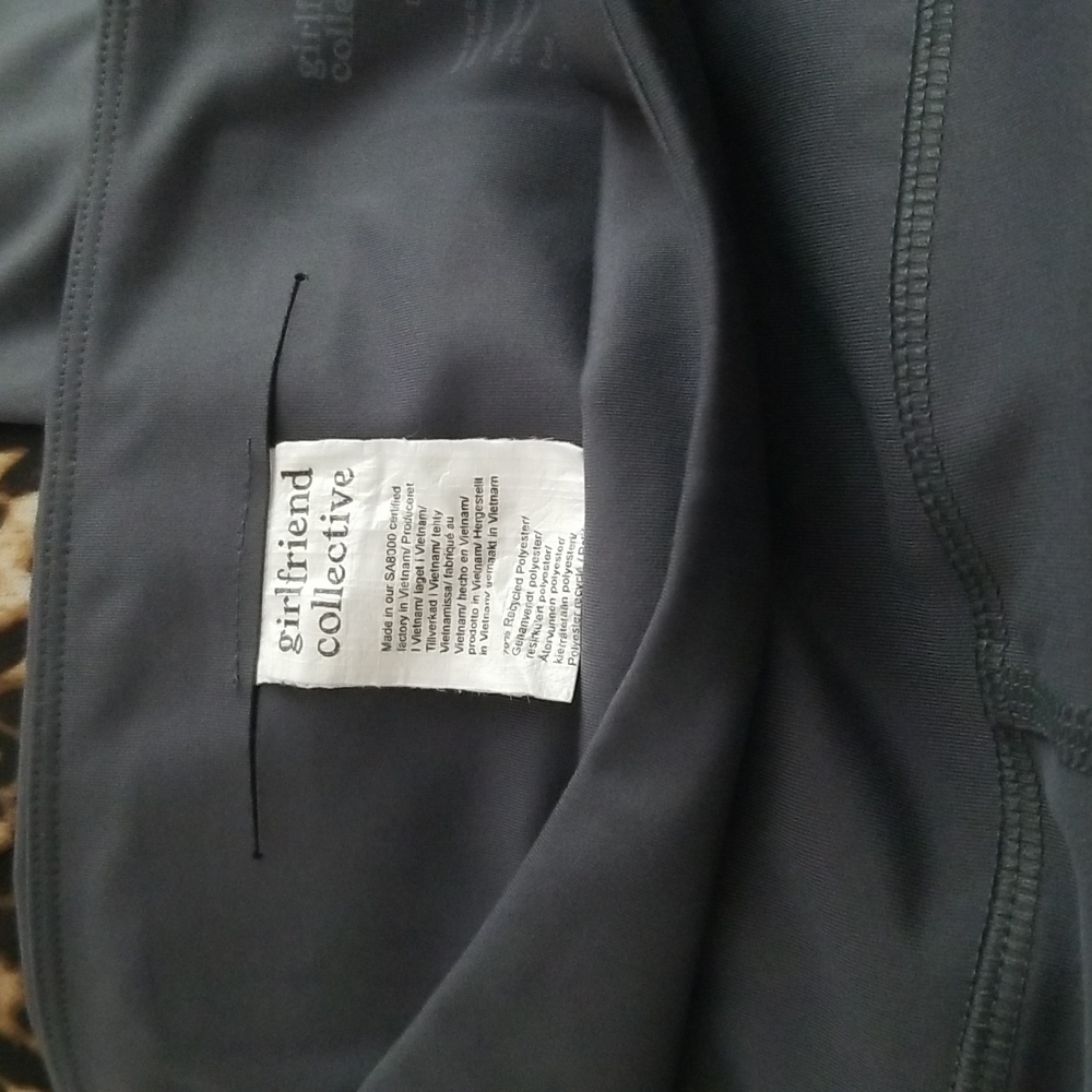 Girlfriend collective gray leggings size L